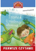 Pierwsze czytanki Franek i zielony stworek