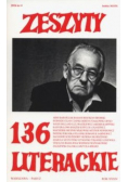 Zeszyty literackie 136