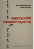 Analiza działalności i rozwoju przedsiębiorstwa