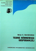 Teorie równowagi gospodarczej