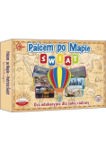 Gra edukacyjna Palcem po mapie Świat