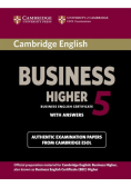 Cambridge English Business Higher 5 Student's Book with Answers