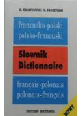 Słownik Dictionnaire francusko-polski i polsko-francuski