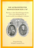 Die Altranstadter Konvention von 1707