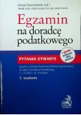 Egzamin na doradcę podatkowego pytania otwarte