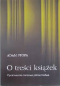 O treści książek