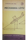 Mechanika lotu. Szkolenie szybowcowe