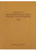 Statuty archidiecezjalnego synodu poznańskiego