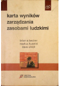 Karta wyników zarządzania zasobami ludzkimi