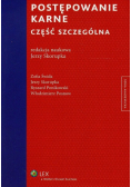 Postępowanie karne Część szczególna