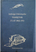 Pamiętnik z lat 1862  1911