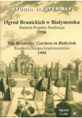 Studia i materiały Ogród Branickich w Białymstoku