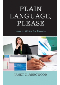 Plain Language, Please
