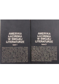 Ameryka Łacińska w swojej literaturze Tom I i II