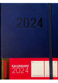 Kal 2024 Memo A5 DNS granatowy