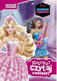 Barbie Rockowa księżniczka Koloruj czytaj naklejaj