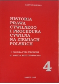 Historia prawa cywilnego i procedura cywilna na ziemiach polskich