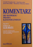 Komentarz do kodeksu prawa kanonicznego Tom II Część II