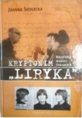 Kryptonim ,,Liryka"