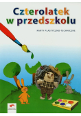 Czterolatek w przedszkolu Karty plastyczno-techniczne