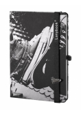 Notes A5 Lanybook Urban Hero w linie czarny