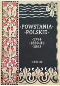Powstania Polskie 1794 - 1830 - 31 - 1863