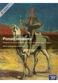 Ponad słowami 1 podręcznik  z płytą CD część 2 zakres podstawowy i rozszerzony