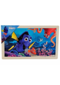 Puzzle drewniane Układanka Gdzie jest Dory