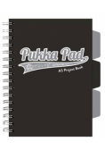 Project Book Black A5/100K kratka czarny (3szt)