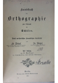 Handbuch der Orthographie, 1881r.