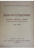 Katalog Wystawy Obrazów Leona Wyczółkowskiego