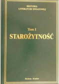 Historia literatury światowej Tom 1 Starożytność