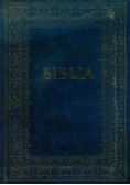 Biblia podróżna granatowa