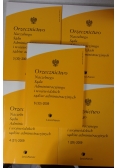 Orzecznictwo Naczelnego Sądu Administracyjnego i wojewódzkich sądów administracyjnych  nr.1,2,3,4,6
