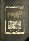 Kronika getta warszawskiego