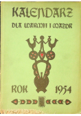Kalendarz dla Warmii i Mazur Rok 1954