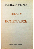 Teksty i komentarze