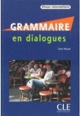 Grammaire en dialogues niveau intermediare książka + CD audio