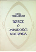Rzecz o młodości Norwida