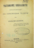 Trzydniowe rekolekcye przygotowujące do odnowienia ślubów dla zgromadzeń zakonnych 1888 r.