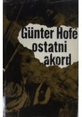 Gunter Hofe ostatni akord