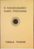 O konieczności samo poznania