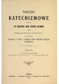 Nauki katechizmowe Tom III 1909 r.