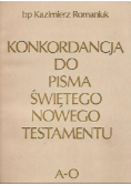 Konkordancja do Pisma Świętego Nowego Testamentu A - O