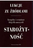 Lekcje Ze Źródłami Starożytność