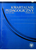 Kwartalnik Pedagogiczny Nr 4 / 2020