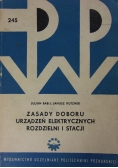 Zasady doboru urządzeń elektrycznych rozdzielni i stacji