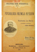 Psychologia rozwoju narodów  1897 r.