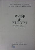 Wstęp do filozofii