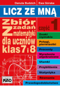 Licz ze mną Zbiór zadań z matematyki  dla uczniów klas 7 i 8